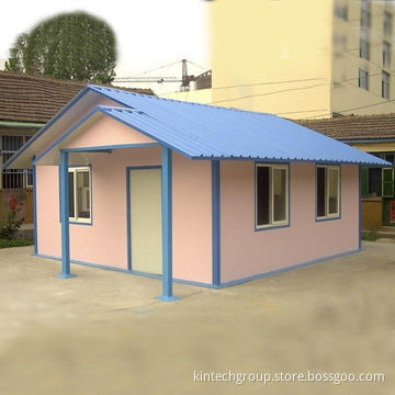 Prefab Mobile House/Modular Building with Light Steel Structure, One Floor